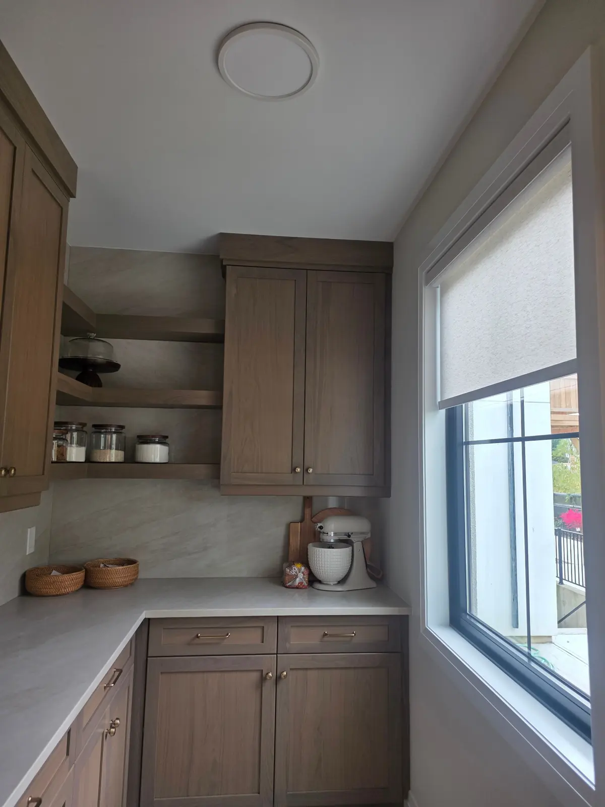 Pantry Roller Shade by WE Blinds